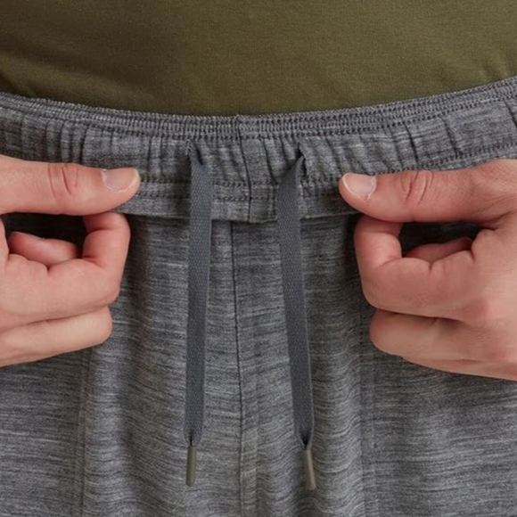 ICEBREAKER NWT Merino Jogger Grey Shifter Pants Gritstone Yoga Workout XL - Picture 4 of 12